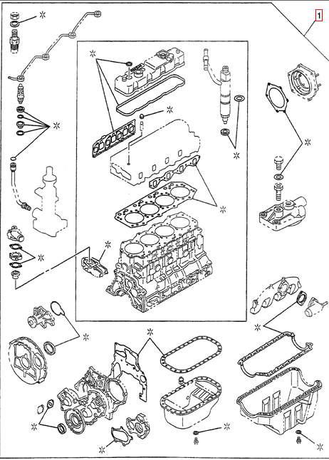 VI5878151960 5-87815196-0 5878151960 4LE1 4LE2 Engine Overhaul Gasket Set For SK75-8 SK70SR SK80SC VI5878151960 5-87815196-0 5878151960 4LE1 4LE2 Engine Overhaul Gasket Set For SK75-8 SK70SR SK80SC
