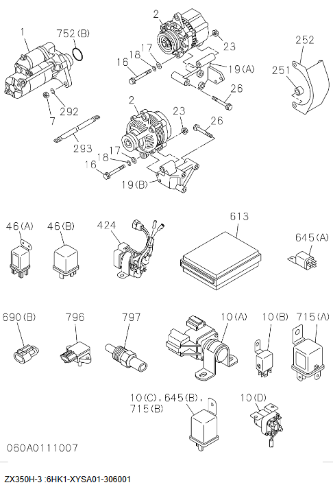 8-97217778-0 8972177780 Intake Air Pressure Sensor For ISUZU 4HK1 6HK1 6WG1 Engine