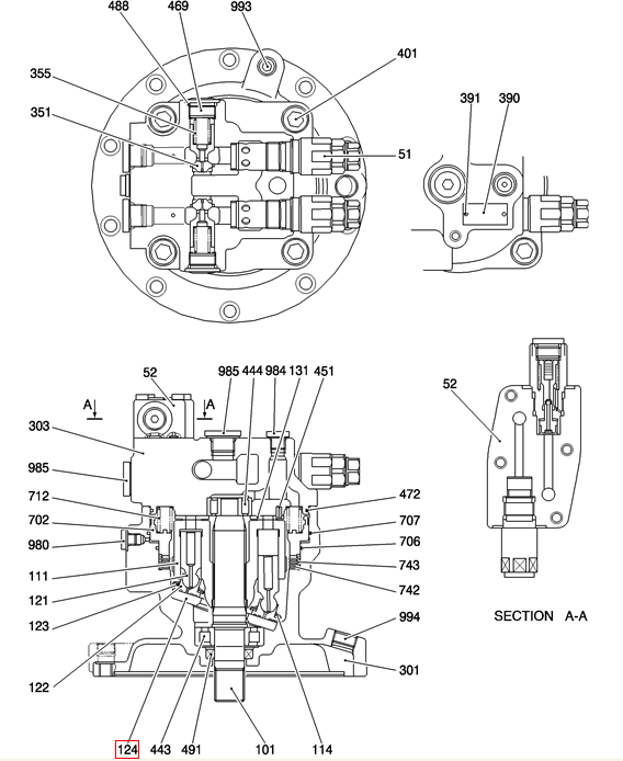 YN15V00025S124 M5X130 Swing Motor Shoe Plate For SK200-8 SK200-6E SK210-8 SK210-6E SK215SR YN15V00025S124 M5X130 Swing Motor Shoe Plate For SK200-8 SK200-6E SK210-8 SK210-6E SK215SR