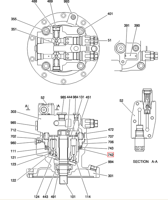 YN15V00025S742 YN15V00025S743 Swing Motor Plate For SK200-8 SK200-6E SK210-9 SK210-8 SK215SR YN15V00025S742 YN15V00025S743 Swing Motor Plate For SK200-8 SK200-6E SK210-9 SK210-8 SK215SR
