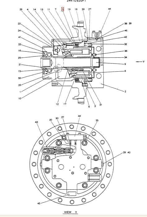 YN15V01005F2 2441U783S5 Friction Clutch Plate For SK200-3 SK200-5 YN15V01005F2 2441U783S5 Friction Clutch Plate For SK200-3 SK200-5