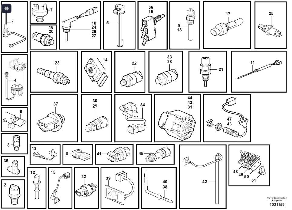 17216328 VOE17216328 Oil Pressure Sensor For EC360B EC380B EC460B