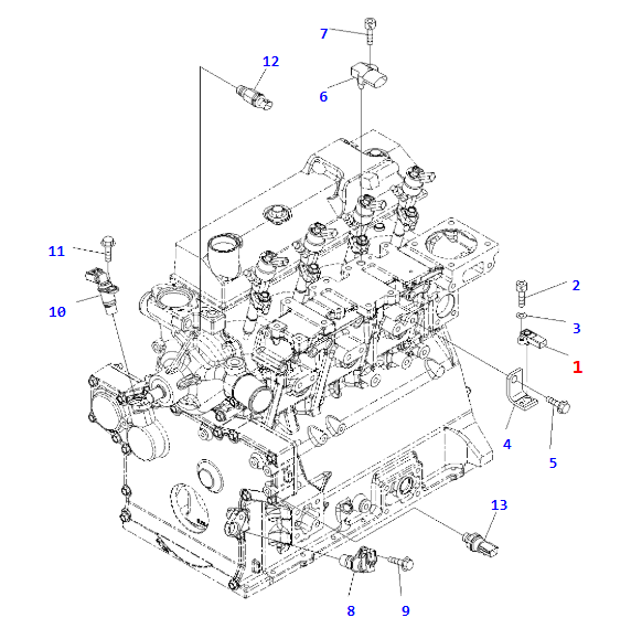 6261-81-2600 6261812600 4D95 6D125 6D140 6D170 Engine Intake Pressure Sensor For PC70-7 PC70-8 6261-81-2600 6261812600 4D95 6D125 6D140 6D170 Engine Intake Pressure Sensor For PC70-7 PC70-8