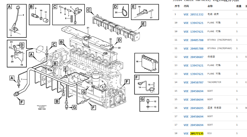 VOE20577135 20577135 60100002 ECU Controller For EC160B EC180B EC240B EC290B VOE20577135 20577135 60100002 ECU Controller For EC160B EC180B EC240B EC290B