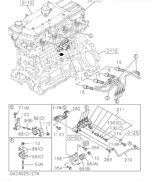 8-97318684-1 8-98119790-0 8973186841 8981197900 Fuel Rail Pressure Sensor For 4Hk1 6HK1 J05E J08E