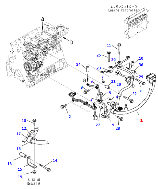 6271-81-8240 6271818240 4D95 Engine Wiring Harness For PC88-8 PC130-8 PC140-8 6271-81-8240 6271818240 4D95 Engine Wiring Harness For PC88-8 PC130-8 PC140-8