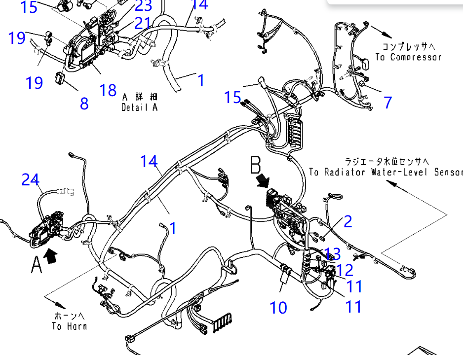 20Y-06-42411 20Y0642411 Main Wiring Harness For PC200-8 PC270-8 PC220-8 20Y-06-42411 20Y0642411 Main Wiring Harness For PC200-8 PC270-8 PC220-8
