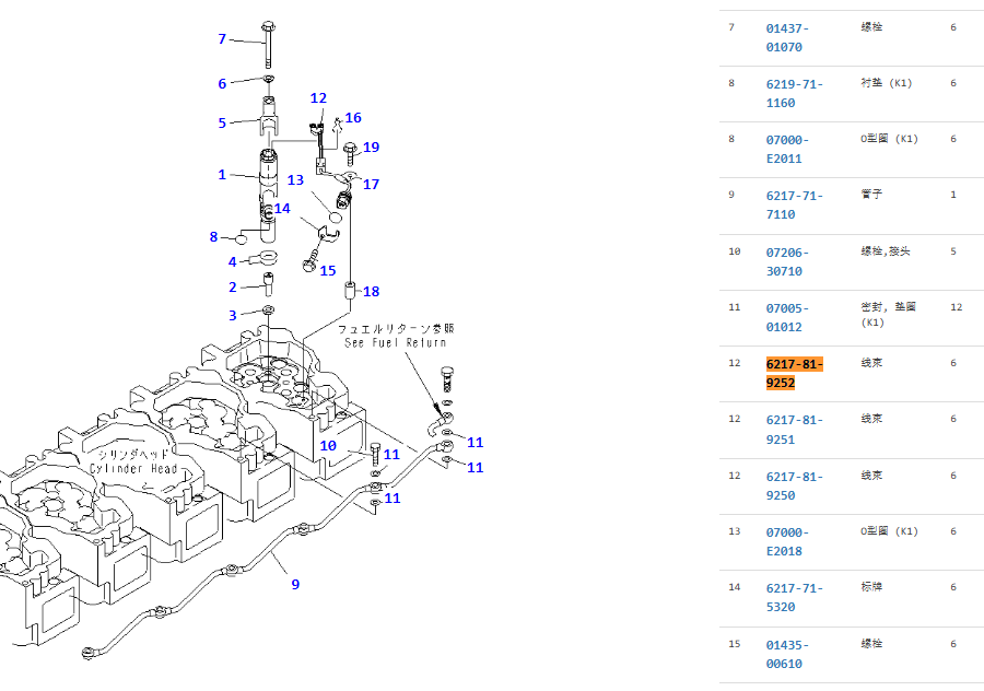 708-2G-03511 7082G03511 Relief Valve For PC300-7 708-2G-03511 7082G03511 Relief Valve For PC300-7