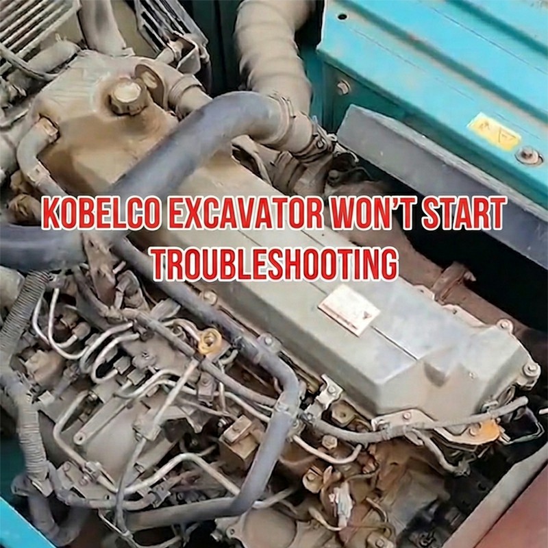 Troubleshooting Kobelco Excavator Startup Issues: A Step-by-Step Guide