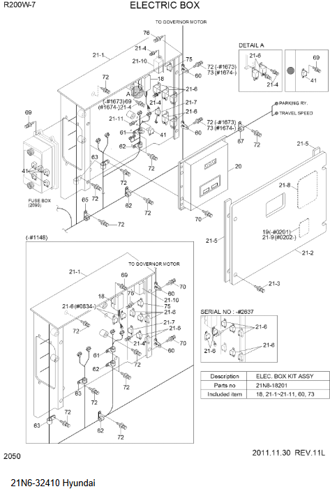 21N6-32410 21N632410 MCU Controller For R200W-7 21N6-32410 21N632410 MCU Controller For R200W-7