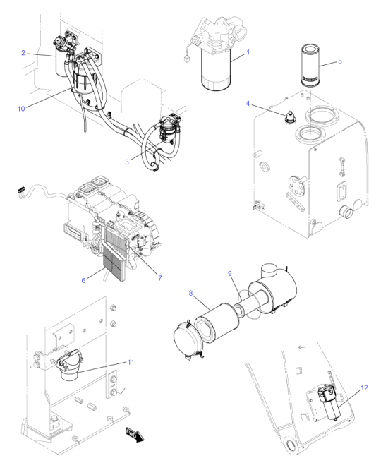 LC52V01004R100  LC52V01004R110  Hydraulic Oil Filter For kobelco SK330-10 SK350-10 SK380-10