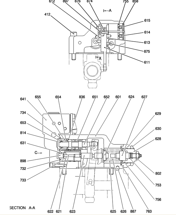 YN10V01009F1 K3V112 hydraulic pump regulator for kobelco sk210-8 sk200-8