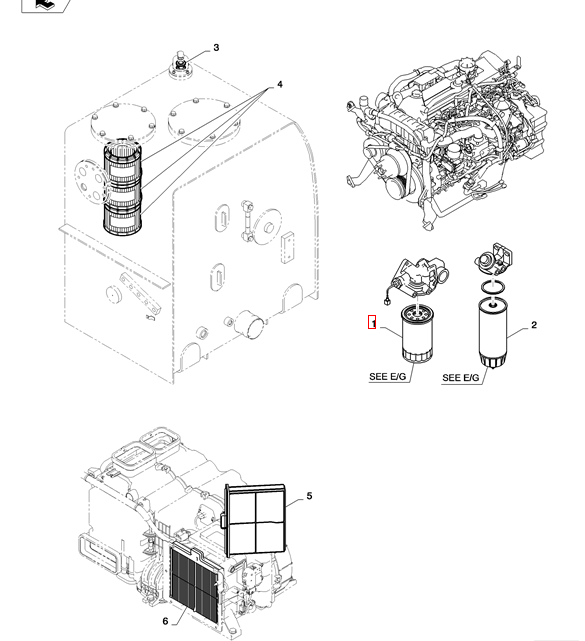 VHS156072190 VH156072190A YN30T01001P1 Oil Filter For SK200-8 SK210-8 Sk250-8 SK350-8 SK380-8