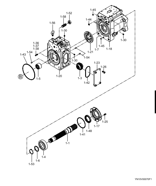 LQ10V00036F1 hydraulic pump Gear Pump for SK200-10 SK210-10 LQ10V00036F1 hydraulic pump Gear Pump for SK200-10 SK210-10