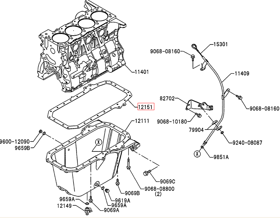 VH12151E0020 J05E Engine Oil Pan Gasket For SK200-8 SK250-8 SK260-8 SK210-8 SK210-10 SK250-10 VH12151E0020 J05E Engine Oil Pan Gasket For SK200-8 SK250-8 SK260-8 SK210-8 SK210-10 SK250-10