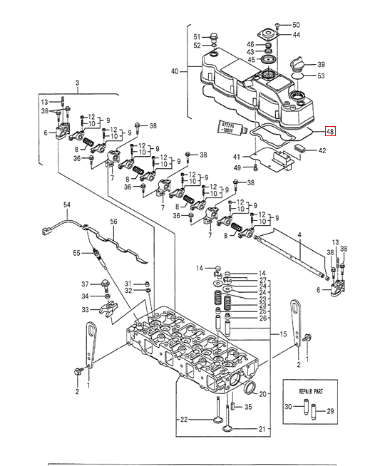 VV12960111310 Gasket For SK50SR SK27SR-5 SK50SR-5 SK50SR-3 VV12960111310 Gasket For SK50SR SK27SR-5 SK50SR-5 SK50SR-3