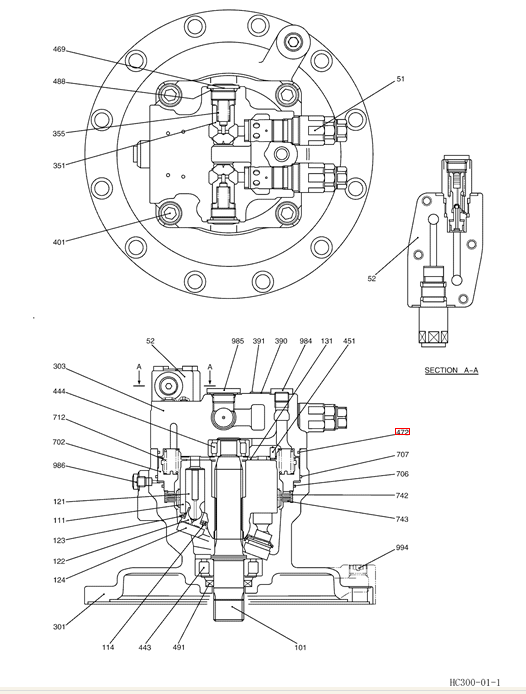 LB15V00011S987 Swing Motor O-ring For SK290-6E SK295-8 SK350-8 SK350-9 SK850 SK330-8 LB15V00011S987 Swing Motor O-ring For SK290-6E SK295-8 SK350-8 SK350-9 SK850 SK330-8