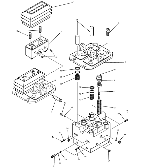 YN30V00105R150 propel pilot valve repair kit for SK140SR SK200-8 SK210-8 SK215SR SK235SR SK260-9 YN30V00105R150 propel pilot valve repair kit for SK140SR SK200-8 SK210-8 SK215SR SK235SR SK260-9