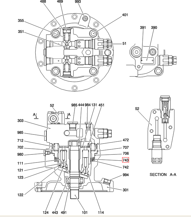YN15V00025S743 Swing Motor Plate For SK200-8 SK200-6E SK210-8 SK210-9 SK210-6E YN15V00025S743 Swing Motor Plate For SK200-8 SK200-6E SK210-8 SK210-9 SK210-6E