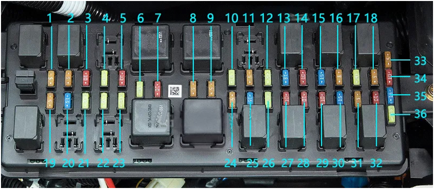 Kobelco Model 10 Excavator Fuse Box Diagram