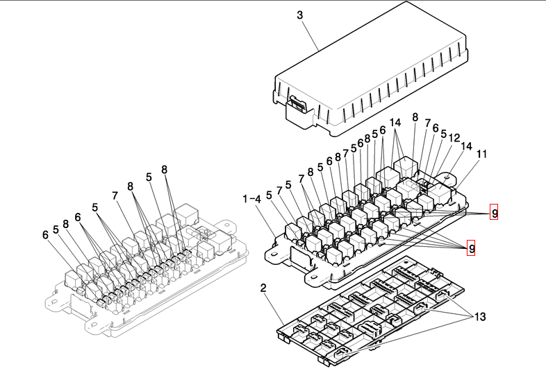 YN24S00010P1 Relay for SK200-8 SK210-8 SK250-8 SK260-8 SK330-8 SK350-8 SK380-8 SK485-8 SK SK485-9