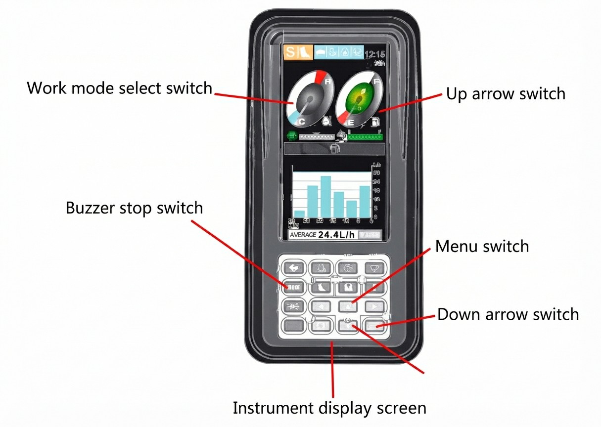 Kobelco Generation 10 Excavator Display Functions & A-B-C Mechatro Calibration Guide